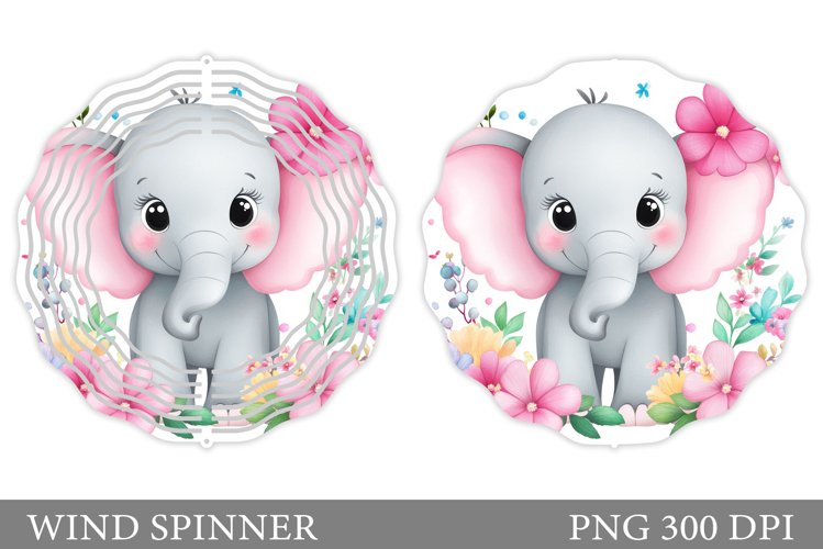 Cute Elephant Clipart Image 12