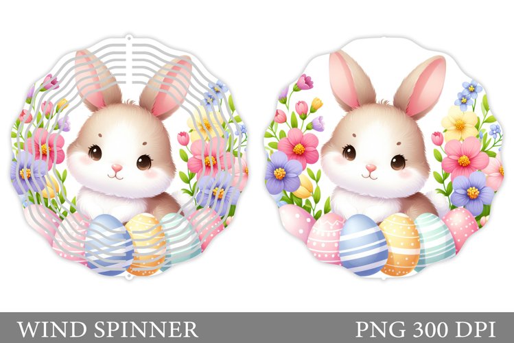Easter Bunny Wind Spinner. Easter Wind Spinner Design