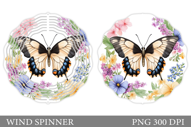 Watercolor Butterfly Clipart Image 10