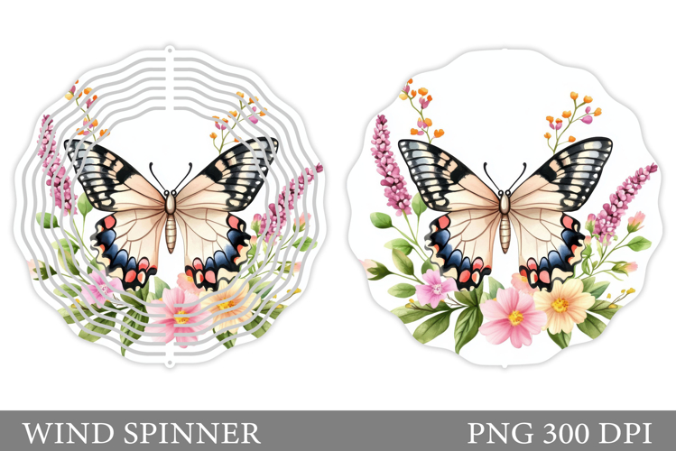 Watercolor Butterfly Clipart Image 8