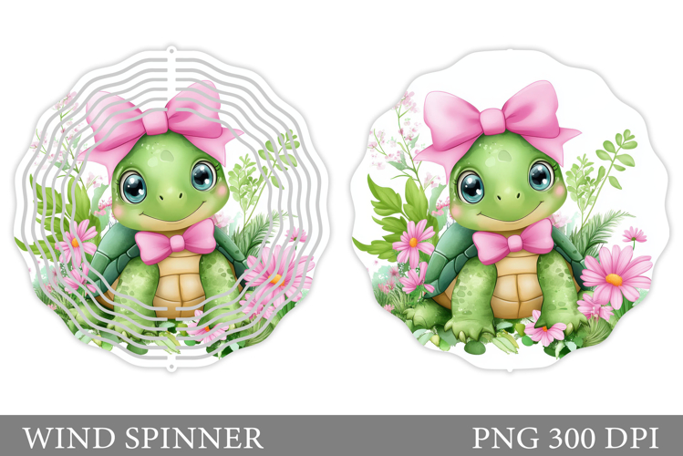 Cute Turtle Clipart Image 12