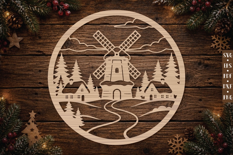 Windmill Svg Image 6