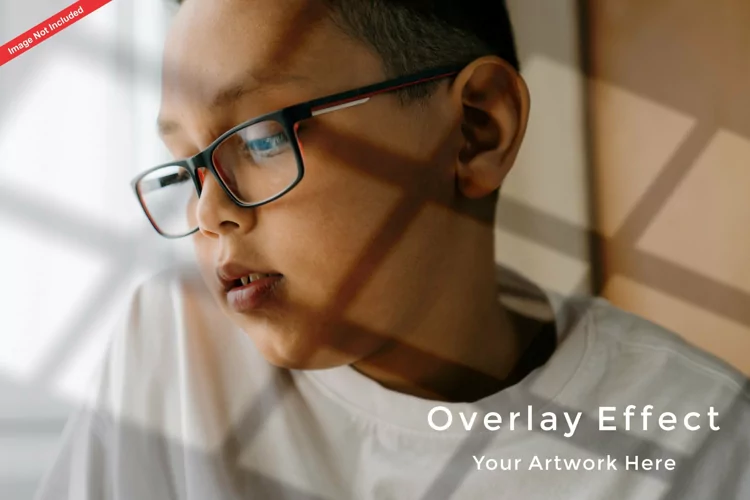 Shadow Overlay Effect Mockup