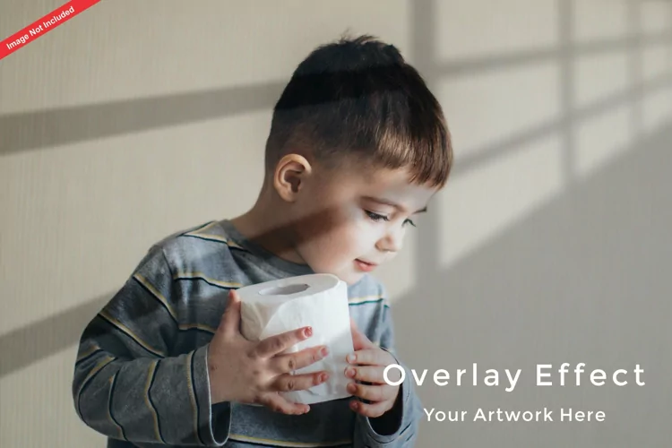 Shadow Overlay Effect Mockup