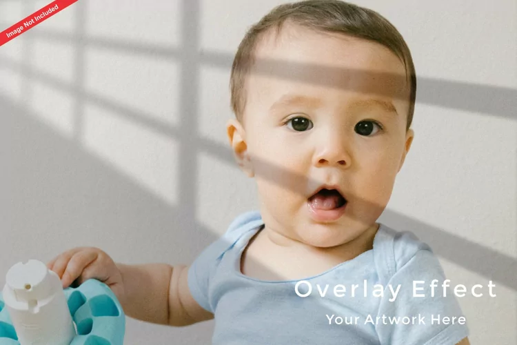 Shadow Overlay Effect Mockup