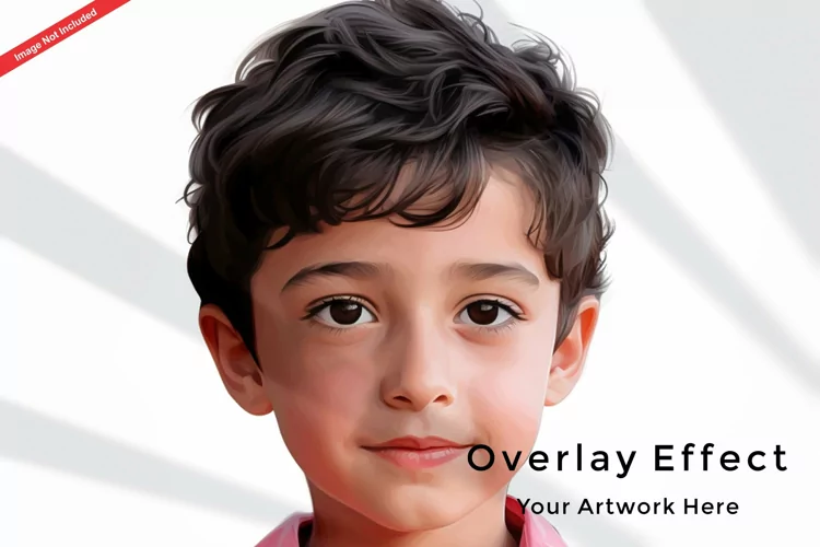 Shadow Overlay Effect Mockup