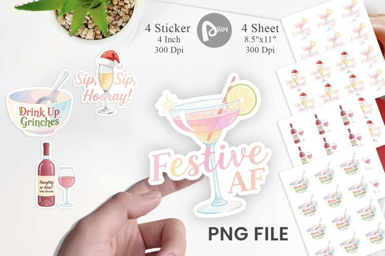 Sticker Wine and Whine Quotes