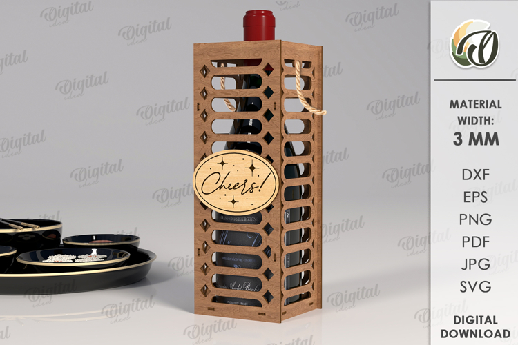 Wine Bottle Svg Image 7
