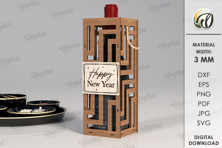 Wine Bottle Svg Image 9