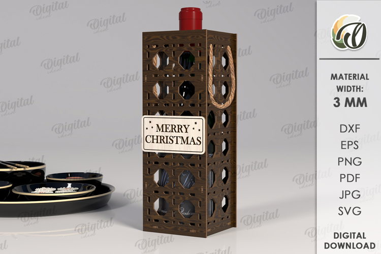 Wine Bottle Svg Image 8