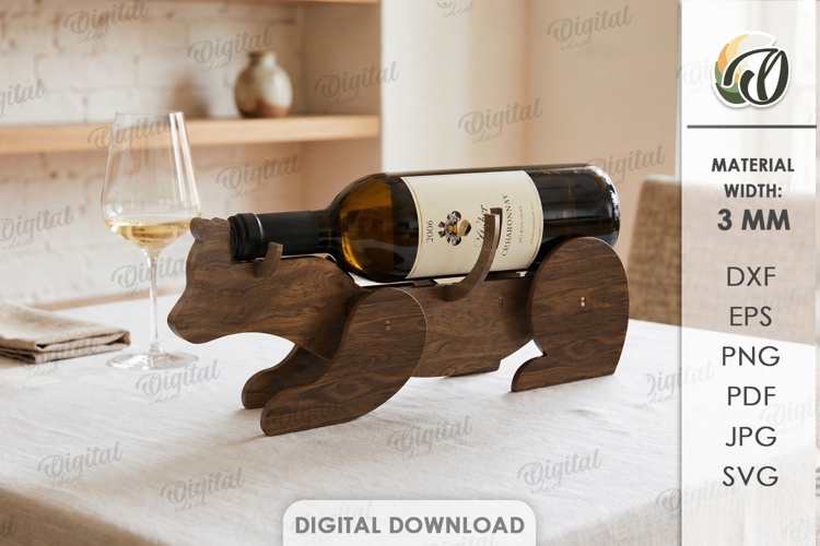 Wine Bottle Svg Image 12