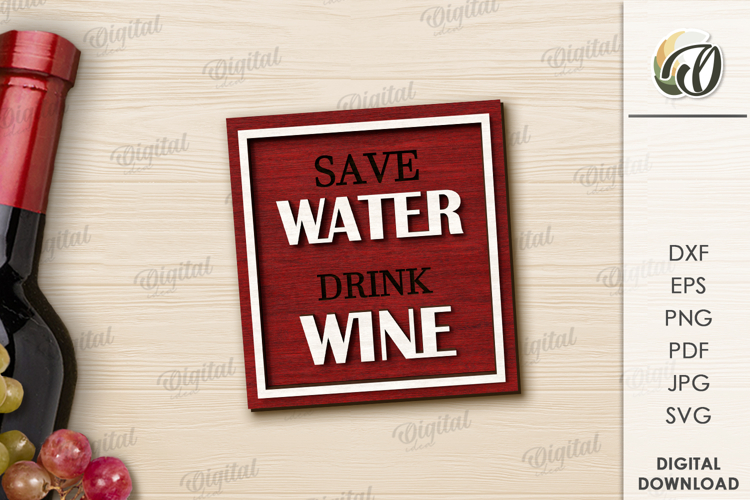 Wine Bottle Svg Image 15