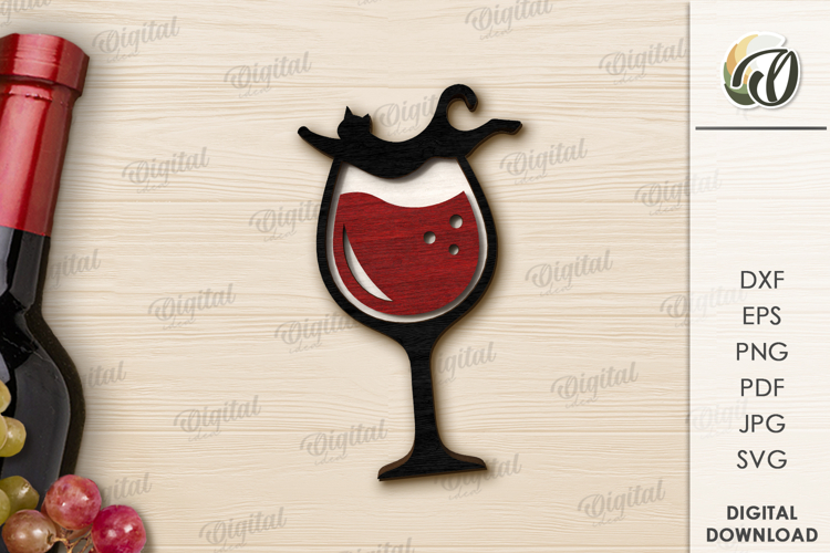 Wine Bottle Svg Image 14