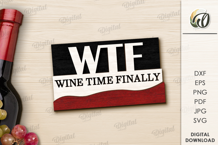 Wine Bottle Svg Image 11
