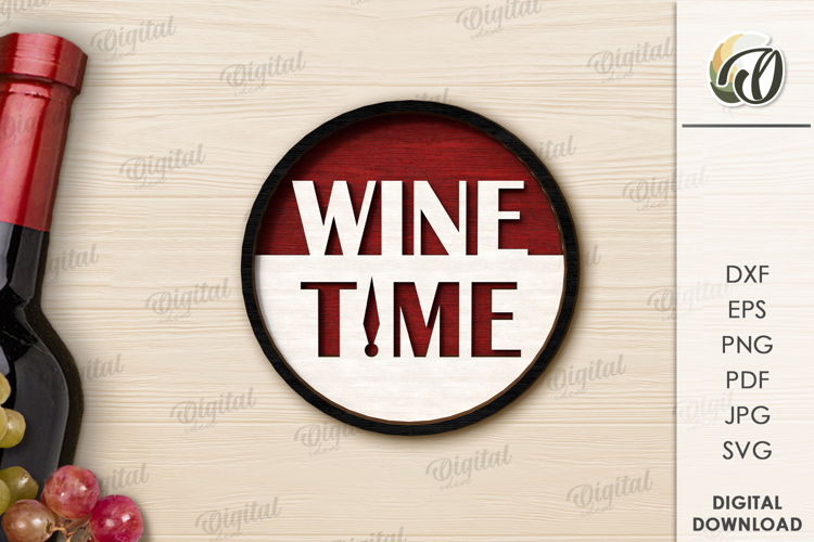 Wine Bottle Svg Image 9