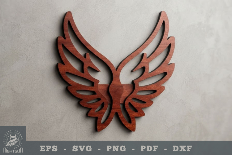 Wings Lasercut Wall Decor