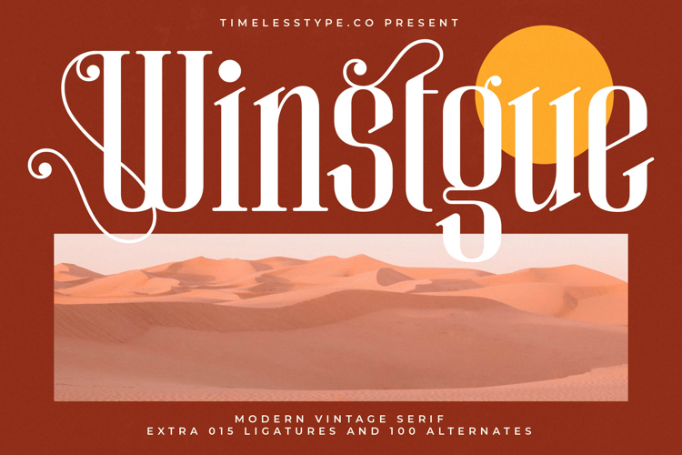 Winstgue - Modern Vintage Serif