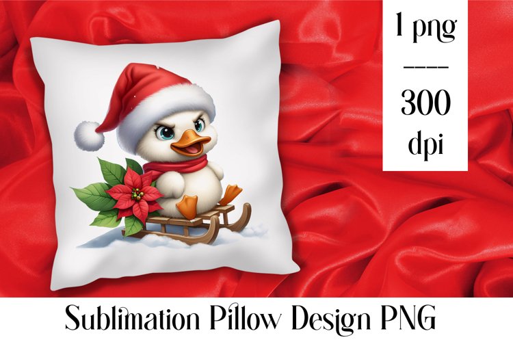 Merry christmas Sublimation - animal pillow clipart