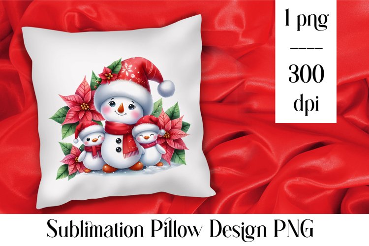 Merry christmas Sublimation - animal pillow clipart