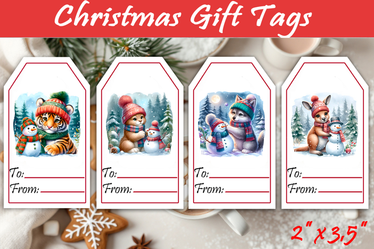 Gift Tag Clipart Image 24
