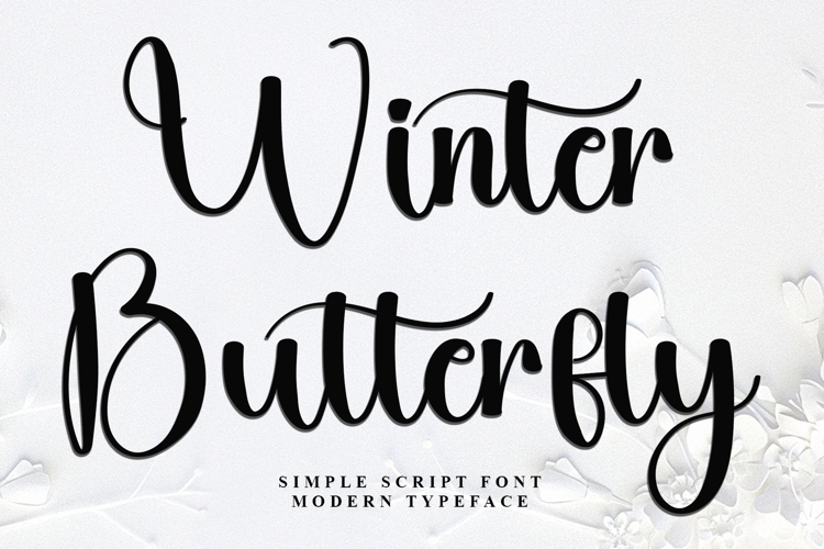 Winter Butterfly