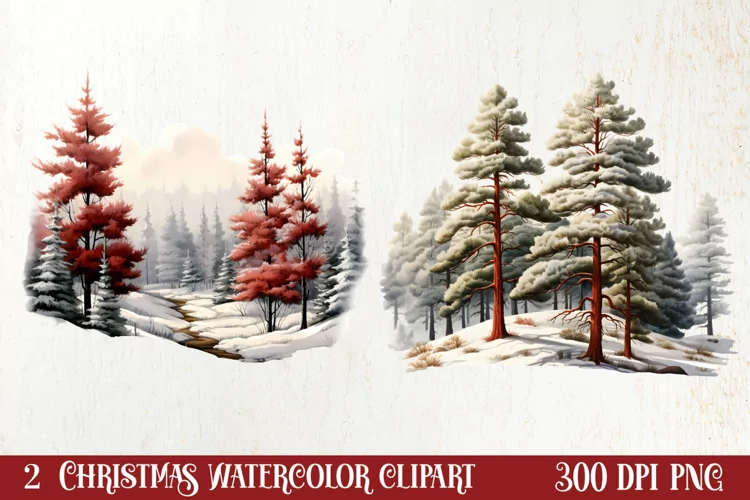 Winter Camping Sublimation Clipart, Christmas PNG