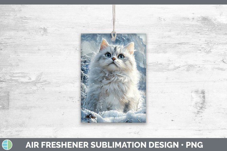 GorgeousWinter Cats Air Freshener design.