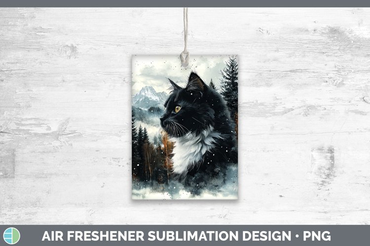 GorgeousWinter Cats Air Freshener design.
