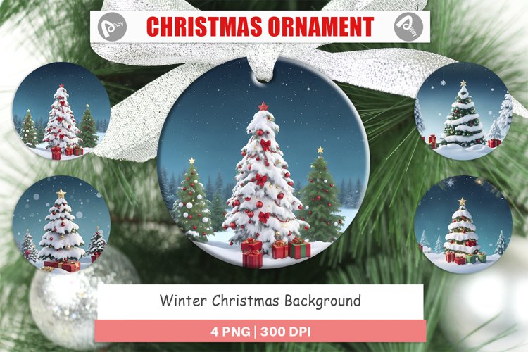 Winter Christmas Christmas Ornaments