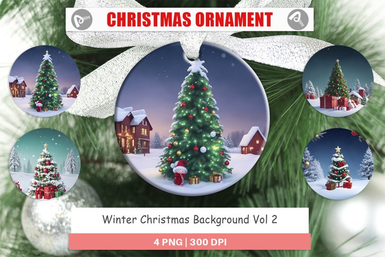Winter Christmas Christmas Ornaments