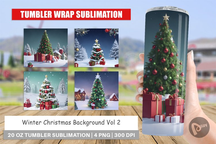 Christmas Tumbler Wrap Image 20