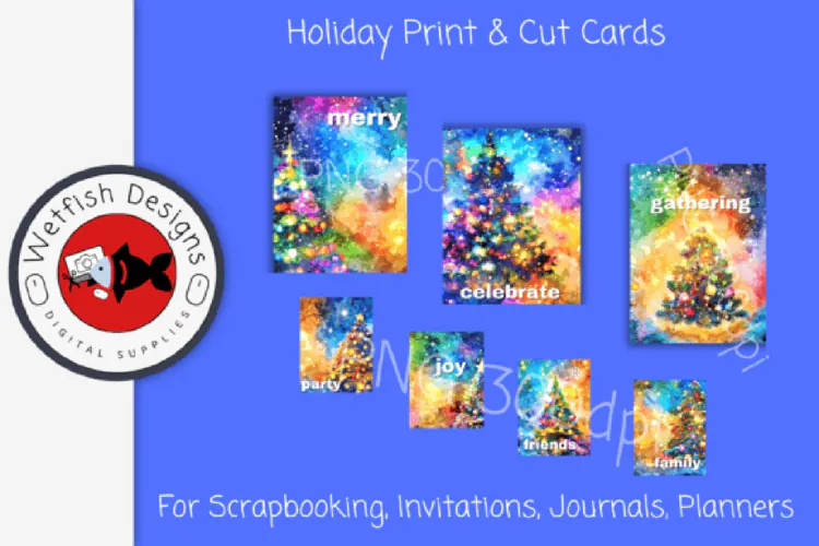 Winter Christmas Printable Cards 3
