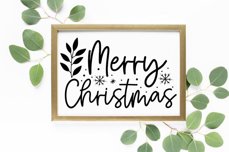 Merry Christmas SVG