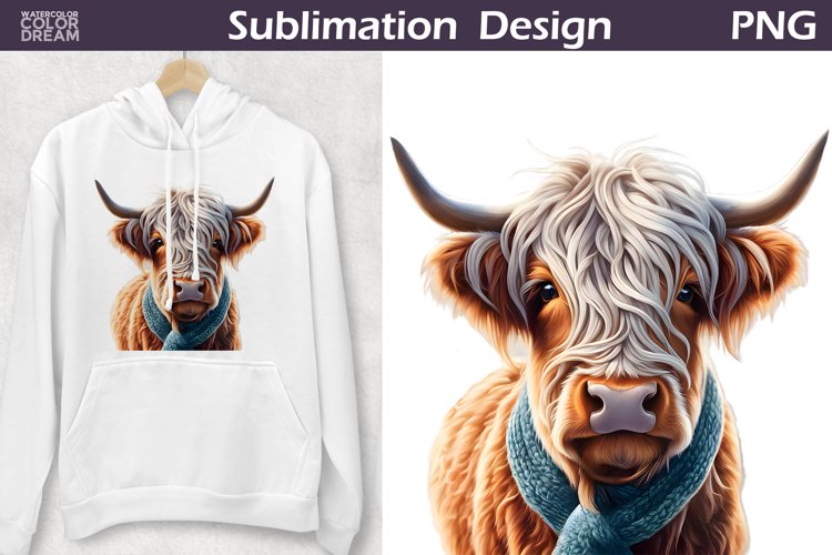 Highland Cow Clipart Image 2