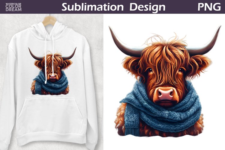 Highland Cow Clipart