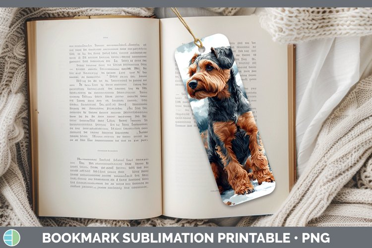 GorgeousWinter Dogs Bookmark design.
