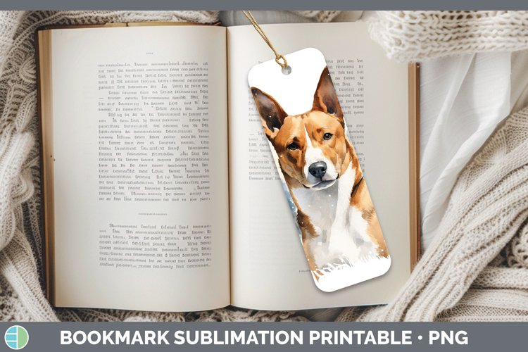 GorgeousWinter Dogs Bookmark design.