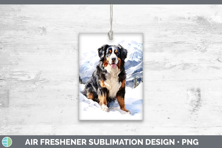 GorgeousWinter Dogs Air Freshener design.