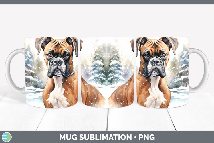 Boxer Dog Clipart Image 7