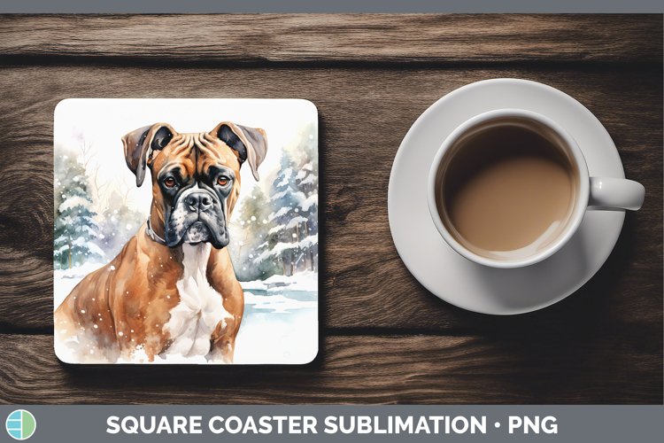 Boxer Dog Clipart Image 24