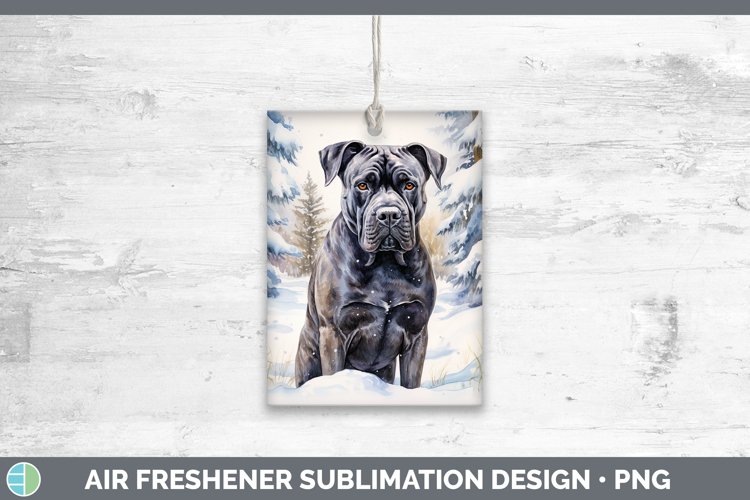 GorgeousWinter Dogs Air Freshener design.