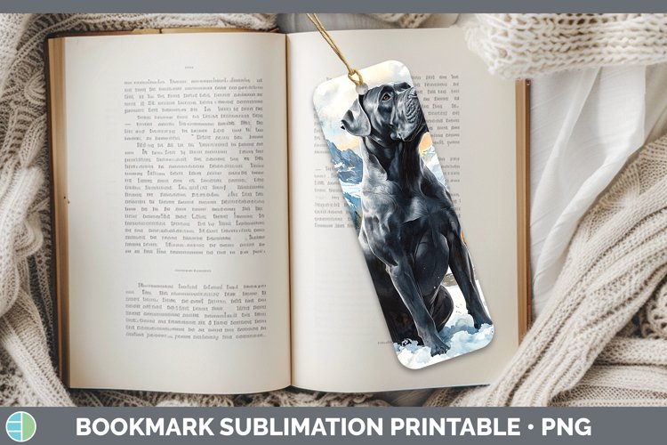GorgeousWinter Dogs Bookmark design.