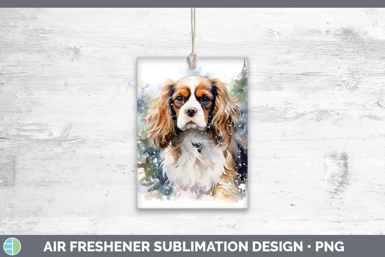 GorgeousWinter Dogs Air Freshener design.