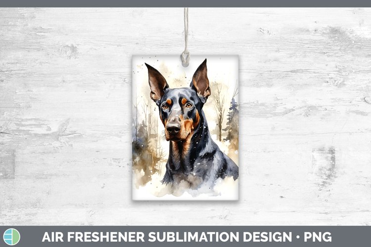 GorgeousWinter Dogs Air Freshener design.