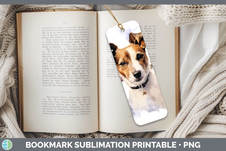 GorgeousWinter Dogs Bookmark design.