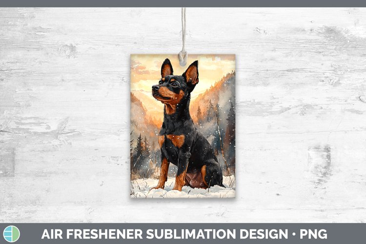 GorgeousWinter Dogs Air Freshener design.