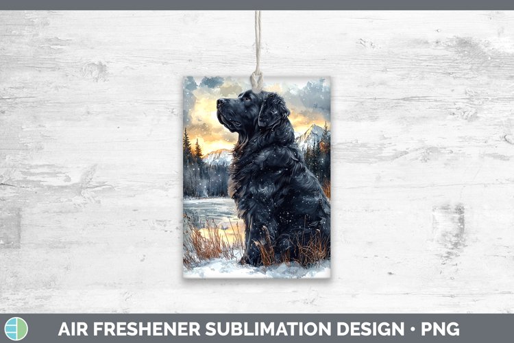 GorgeousWinter Dogs Air Freshener design.