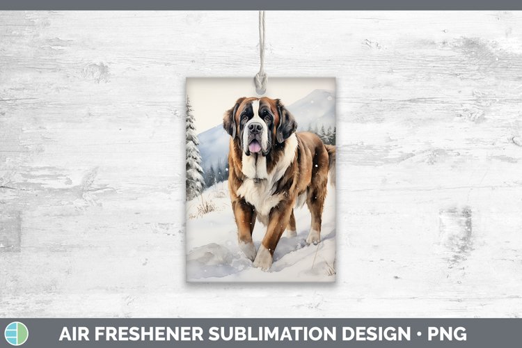 GorgeousWinter Dogs Air Freshener design.