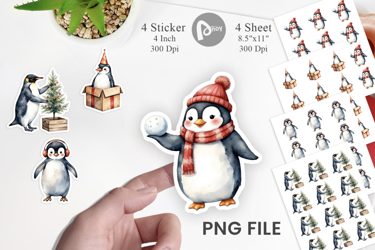 Penguins Png Image 12