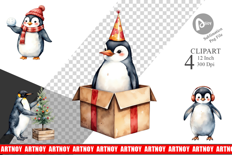 Penguins Png Image 14